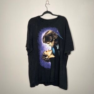 Very Rare Changes Vintage 1996 Star Wars Han Solo Princess Leia T-Shirt XL Retro